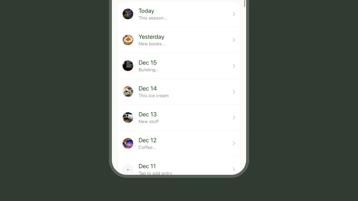 See how far you've come